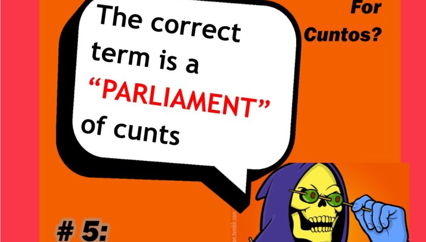 Skeletor's collective noun for Cunts
