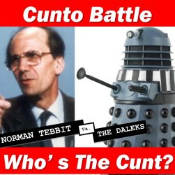 Norman Tebbit and a Dalek