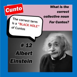 Albert Einstein Cunto Collective Noun