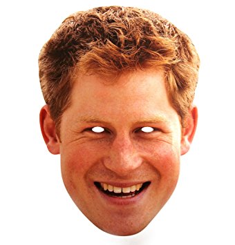 Prince Harry mask face