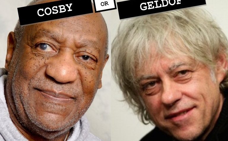 Cunto Battle: Bill Cosby v Bob Geldof