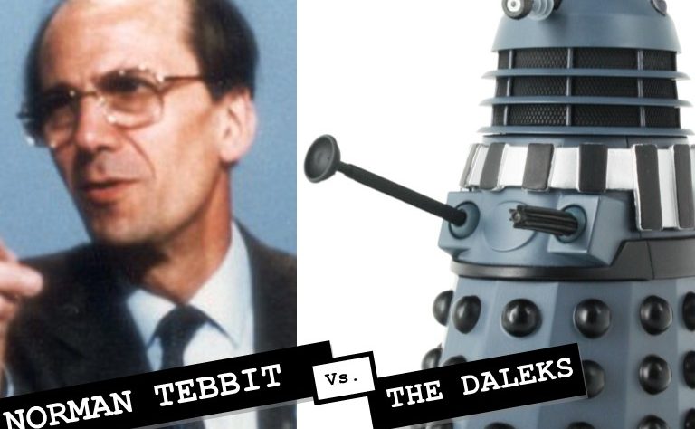 Norman Tebbit and a Dalek