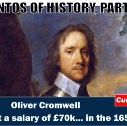 Oliver Cromwell and his wedge